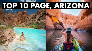 TOP 10 HIKES amp THINGS TO DO IN PAGE ARIZONA [upl. by Otreblon]