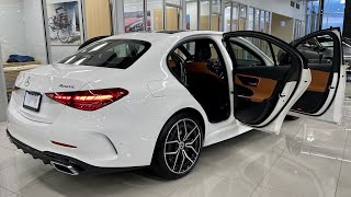 2023 MercedesBenz CClass C 300 Sedan Walkaround — Interior Exterior Sound [upl. by Upali]