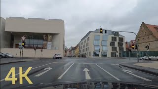 Driving in Schweinfurt Germany 4K [upl. by Cosenza579]