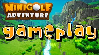 JEU Minigolf Adventure  Gameplay [upl. by Schargel]