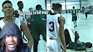 Almost Broke My Screen Watching Corey Sanders CRAZY Senior Year Mixtape In DUNK ON 76 Taco Fall [upl. by Adnalro203]