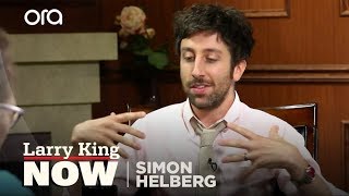 Simon Helberg on quotLarry King Nowquot  Full Episode Available in the US on OraTV [upl. by Enicul818]