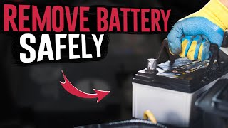 How to Disconnect a Car Battery Safely Tips Before Disconnecting the Battery [upl. by Akeylah]