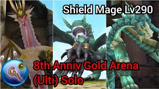 Shield Mage 8th Anniversary Gold Arena Ultimate Solo  Toram Online [upl. by Prudy]