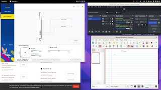 XPPen Star G640 Drivers amp How To Use G640 Writing Pen On Linux w Xournal [upl. by Nednarb]