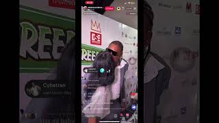 Vybz Kartel Kissing His Wife Sidem At Freedom Street Press Conference [upl. by Wash]