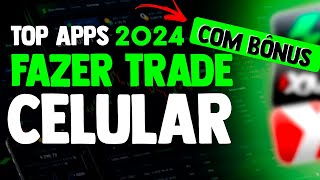 MELHORES CORRETORAS PARA FAZER TRADE EM 2024 [upl. by Naeerb]