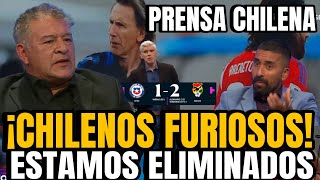 ¡ELIMINADOS PRENSA CHILENA DESTROZADOS ANALIZAN LA DERROTA DE CHILE VS BOLIVIA 21 ELIMINATORIAS [upl. by Damicke422]