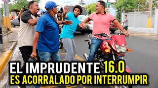 EL IMPRUDENTE 160 ES ACORRALADO POR INTERRUMPIR LA ENTREVISTA [upl. by Nata]