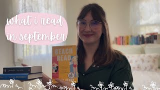 What I Read in September  Rereading my favorite Emily Henry East of Eden and some autumnal reads [upl. by Burkle380]