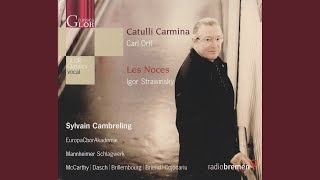 Catulli Carmina Actus I Odi et amo Chorus Tenor Soprano [upl. by Odey]