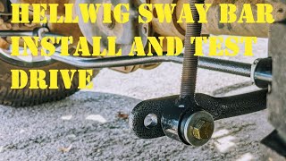 Hellwig Rear Sway Bar Kit Install amp Test Drive [upl. by Allyn]