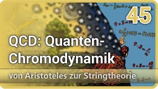 QCD Quantenchromodynamik • Farbladung • Quarks • Aristoteles ► Stringtheorie 45  Josef M Gaßner [upl. by Ahsirat]