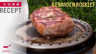 Een complete maaltijd van de COBB BBQ Rosbief gegrilde asperges én gepofte aardappelen [upl. by Hubing]