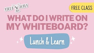 BCBA Exam Hack WTF Do I Write on My Whiteboard [upl. by Burnaby960]