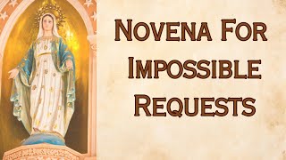 Novena For Impossible Requests  Marys Powerful Intercession [upl. by Allenod903]