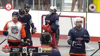 Mens C  Calgary Blazers vs Kamloops Junkyard Dogs [upl. by Mattah]