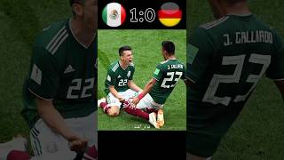 Mexico vs Germany 10 cup world 2018  highlights football youtube shorts [upl. by Onig]