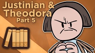 Byzantine Empire Justinian and Theodora  Impossible Burden of Fate  Extra History  Part 5 [upl. by Dina500]