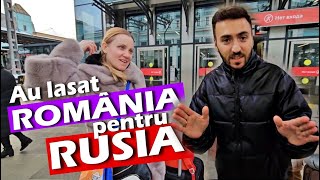 Intalnim ROMÂNII in MOSCOVA Ce vor face in RUSIA [upl. by Harak]