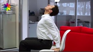 YogaÜbungen für das Büro  So funktioniert Office Yoga [upl. by Dracir888]