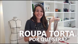 A roupa ficou torta Por que será [upl. by Khudari]