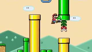 Super Mario Flash 2 Custom Level  Mean Green Hills [upl. by Biel895]