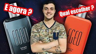 EGEO BOMB BLACK vs EGEO SPICY VIBE  Qual é a melhor opção [upl. by Dearden]