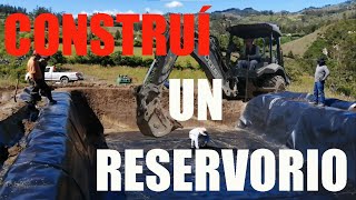 CONSTRUYENDO UN RESERVORIO PARA AGUA DE LLUVIA [upl. by Lotus40]