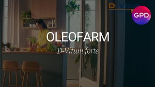 OLEOFARM  DVitum forte  GPD [upl. by Mahsih]