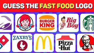 Fast Food Logo Trivia Can You Identify Them All [upl. by Dlanigger]