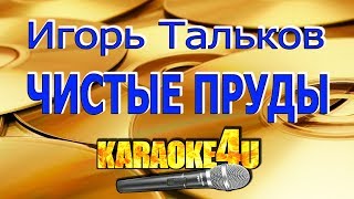 Игорь Тальков  Чистые пруды  Кавер минус [upl. by Eissirhc607]