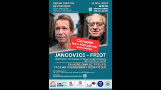 JeanMarc Jancovici et Bernard Friot  la rencontre [upl. by Seumas]