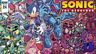 Sonic the Hedgehog IDW  Issue 24 Dub [upl. by Anelem]