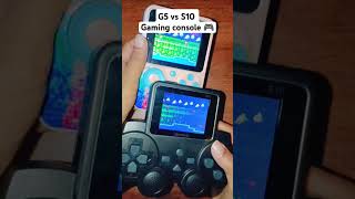 G5 Vs S10 Handheld Gaming Console 🎮 😎shorts asmrvideo gaming viralvideo [upl. by Tallbott]