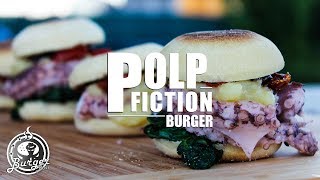 Polp Fiction Burger mini hamburger di polpo [upl. by Murrah]