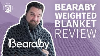 Bearaby Napper Weighted Blanket Review  Unique And Effective [upl. by Nerta]