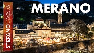 Il mercatino di Natale di Merano  NATALE IN ALTO ADIGE [upl. by Bever]