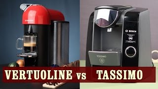 Nespresso Vertuoline vs Tassimo [upl. by Silvain]