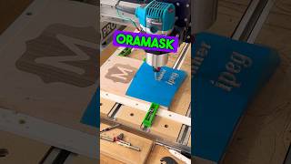 Using Oramask on a CNC cncowners howto oramask shapeoko cnc woodworking inlay tutorial wood [upl. by Sybyl498]