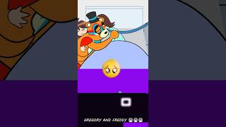 Poor Freddy and Gregory 😥😨😭😭😭  SlimeCat  Bouncing Square fnaf [upl. by Tlevesor]