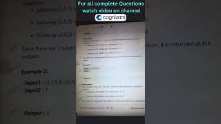 Cognizant todays coding Question [upl. by Hambley]