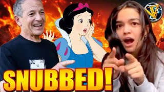 Snow White “F Donald TRUMP”  Disney Earnings Call GHOSTS Rachel Zegler Movie AGAIN [upl. by Bodwell]