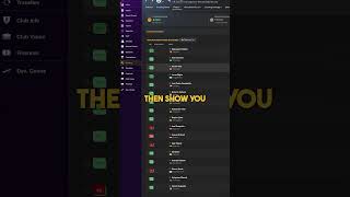 How to find free agents in Football Manager 2024 fm24 fm videogamer short football fm2024 [upl. by Inor]