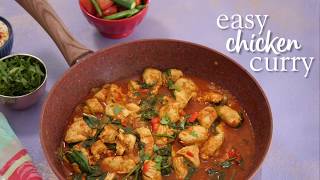 Slimming World Synfree easy chicken curry recipe  FREE [upl. by Brody835]