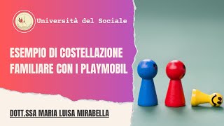 Esempio di Costellazione familiare online con i playmobil [upl. by Maureene]