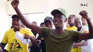 The Vanguard of the Ruling Party sings a revolutionary song Mbuya Nehanda [upl. by Suiradal]