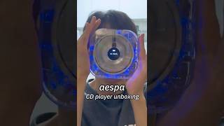 에스파 CD Player Unboxing  aespa Armageddon album💿 [upl. by Nahtanha]