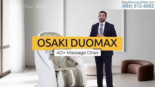 Osaki DuoMax 4D Massage Chair Benefits [upl. by Melisenda]