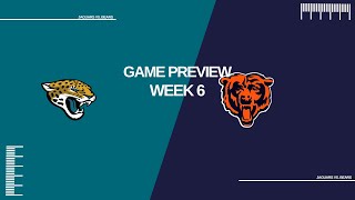 Jacksonville Jaguars vs Chicago Bears  2024 Week 6 Prediction [upl. by Donelu]